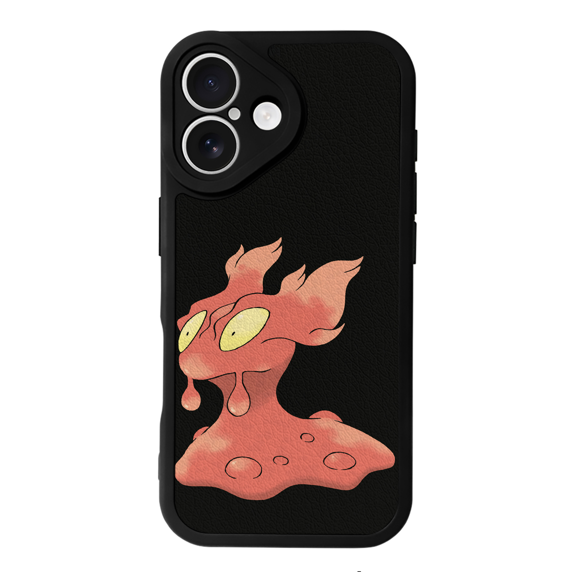 （画像用） ポケットモンスター Pokémon 【iPhone 16シリーズ対応】シリコンスマホケース（レザー調） 材質：シリコン